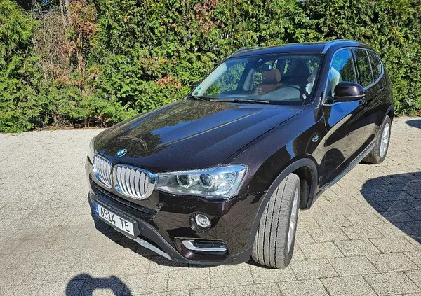 bmw zalewo BMW X3 cena 95999 przebieg: 96656, rok produkcji 2015 z Zalewo